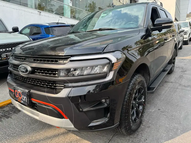 Foto Ford Expedition Platinum Max 4x4 usado (2024) color Negro financiado en mensualidades(enganche $382,590 mensualidades desde $29,256)
