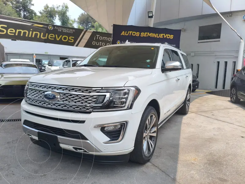 Foto Ford Expedition Platinum Max 4x4 usado (2021) color Blanco Platinado precio $699,900