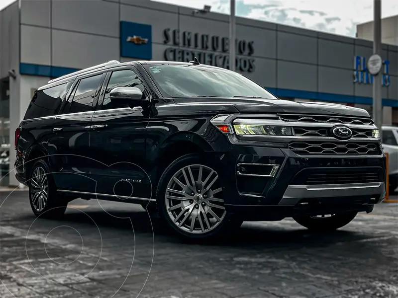 Foto Ford Expedition Platinum Max 4x4 usado (2022) color Gris financiado en mensualidades(enganche $359,520 mensualidades desde $23,954)