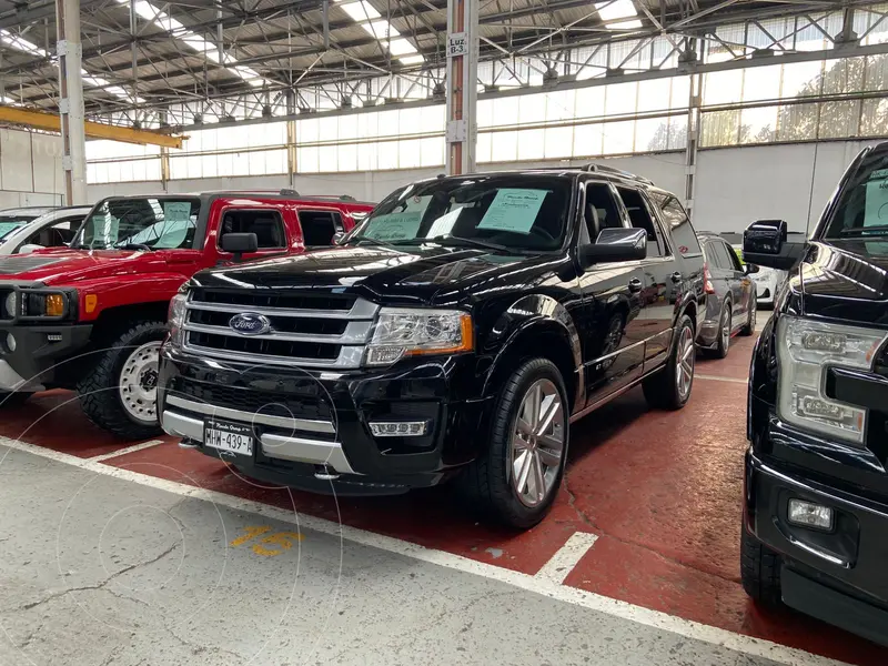 Foto Ford Expedition Platinum 4x4 usado (2017) color Negro financiado en mensualidades(enganche $150,000 mensualidades desde $8,500)
