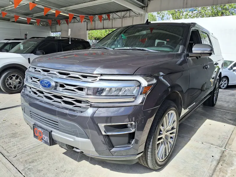 Foto Ford Expedition Platinum Max 4x4 usado (2022) color Negro financiado en mensualidades(enganche $312,012 mensualidades desde $23,859)