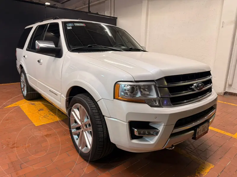 Foto Ford Expedition Platinum 4x4 MAX usado (2017) color Blanco precio $399,000