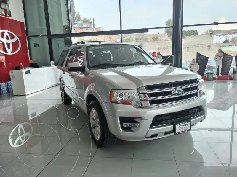 Ford Expedition Limited 4x2 MAX usado (2017) color plateado precio $476,000