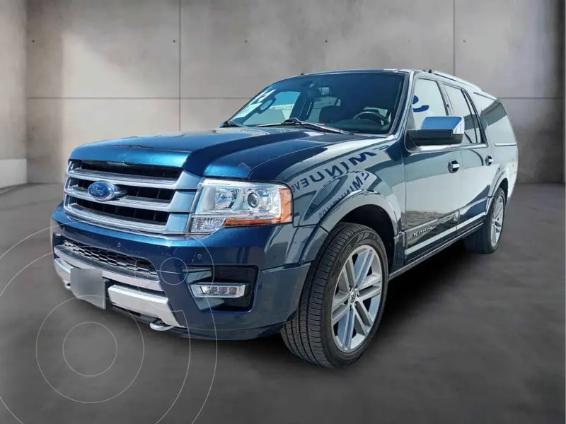 Foto Ford Expedition Platinum 4x4 MAX usado (2017) color Azul precio $489,000