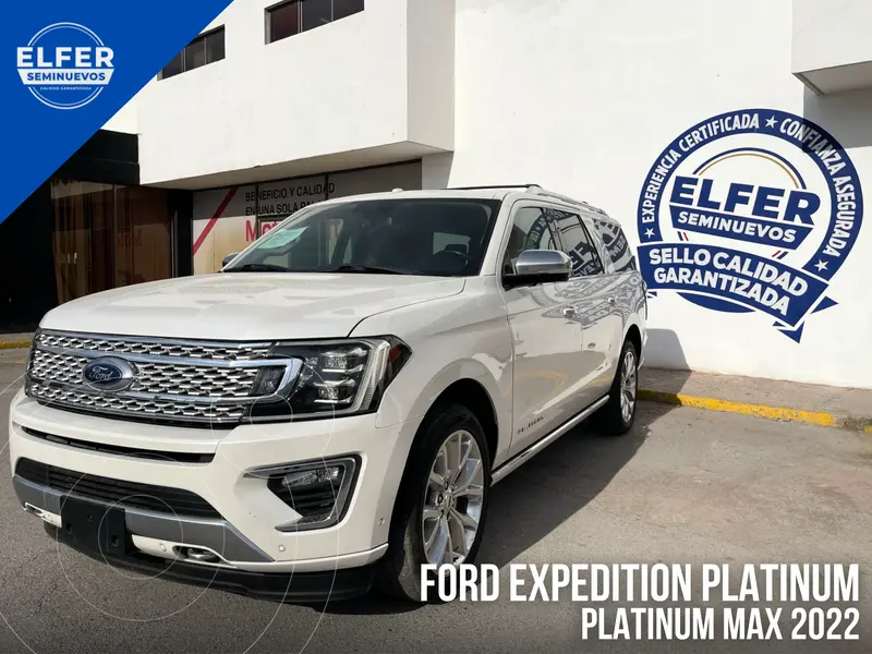 Foto Ford Expedition Platinum Max 4x4 usado (2022) color Blanco precio $970,000