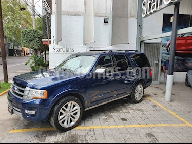 Foto venta Auto usado Ford Expedition Platinum 4x4 MAX (2017) color Azul precio $615,000