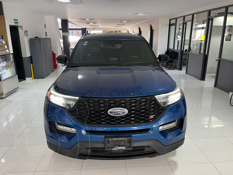 Foto Ford Explorer ST 3.0L usado (2021) color Azul precio $650,000