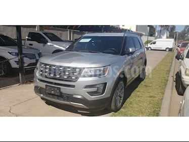 Foto venta Auto usado Ford Explorer 5 PTS. LIMITED, V6, TA, PIEL, QC, DVD, SYNC (2016) color Plata precio $368,000