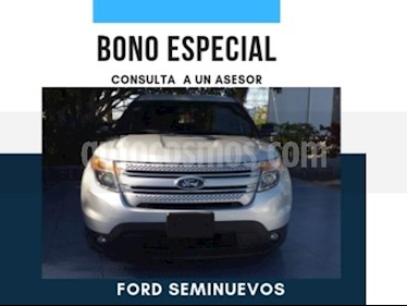 Foto Ford Explorer 5 PTS. XLS, V6, TA usado (2014) color Plata Estelar precio $300,000