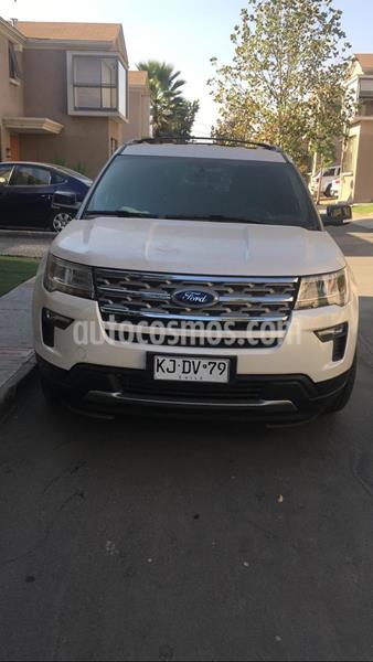 foto Ford Explorer 3.5L XLT 4x2 usado (2018) color Blanco precio $18.290.000