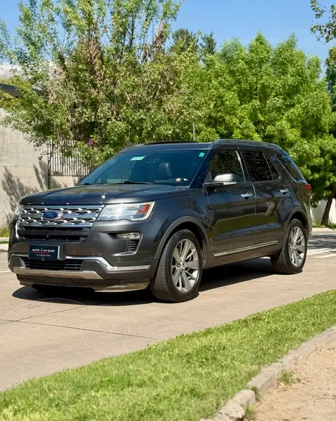 Foto Ford Explorer 2.3L Limited Ecoboost 4x2 usado (2018) color Gris Metalico precio $16.590.000