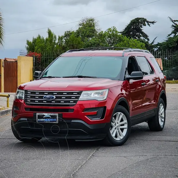 Foto Ford Explorer 2.3L Ecoboost 4x2 usado (2018) color Rojo precio $21.900.000
