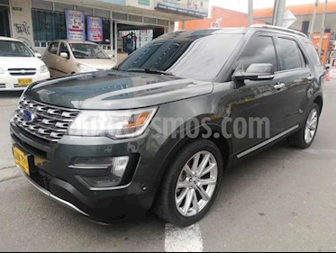 Ford Explorer Limited 4x4 usado (2016) color Gris precio $96.800.000