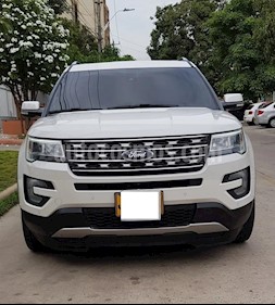 Ford Explorer Limited 4x4 usado (2017) color Blanco precio $75.000.000