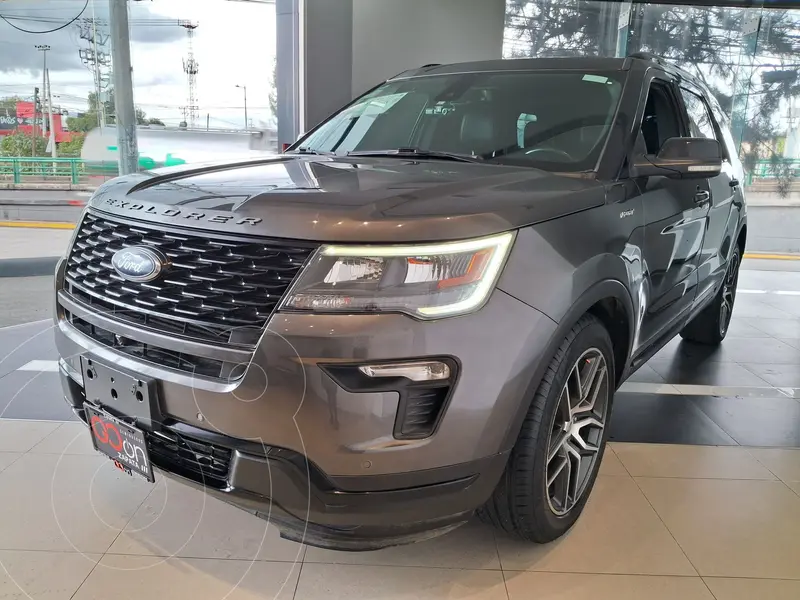 Foto Ford Explorer Sport 4x4 usado (2019) color Gris financiado en mensualidades(enganche $153,962 mensualidades desde $11,773)