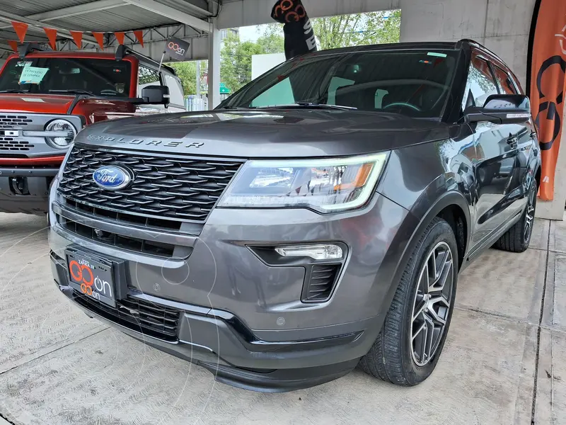 Foto Ford Explorer Sport 4x4 usado (2019) color Gris financiado en mensualidades(enganche $153,962 mensualidades desde $11,773)