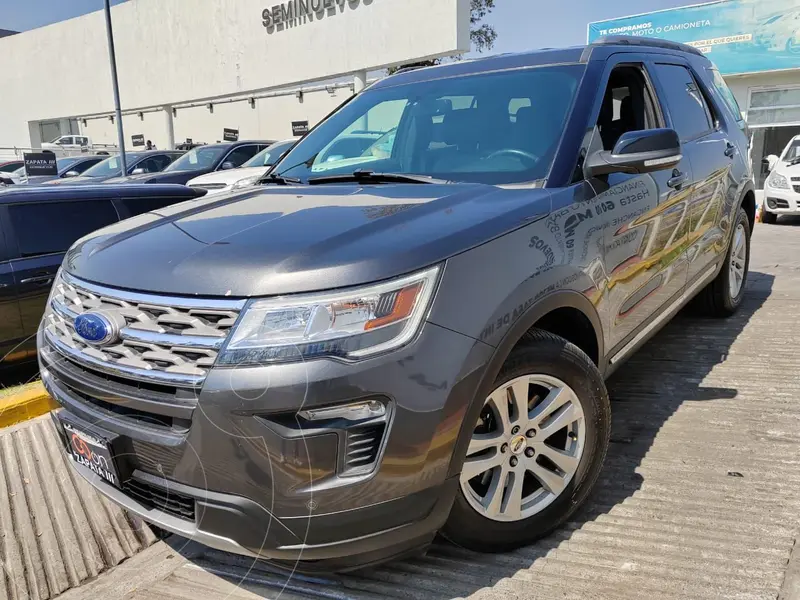 Foto Ford Explorer XLT Piel usado (2018) color Gris precio $375,000