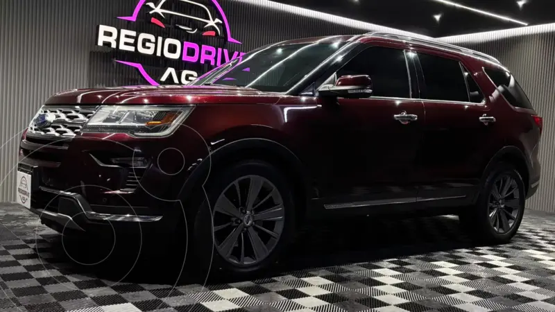Foto Ford Explorer Limited usado (2018) color Rojo Rubi precio $329,900
