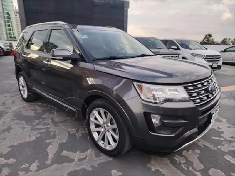 Foto Ford Explorer Limited 4x4 usado (2016) color Gris Nocturno precio $398,000