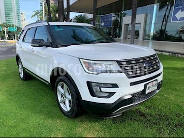 Ford Explorer XLT Piel usado (2017) color Blanco precio $498,000