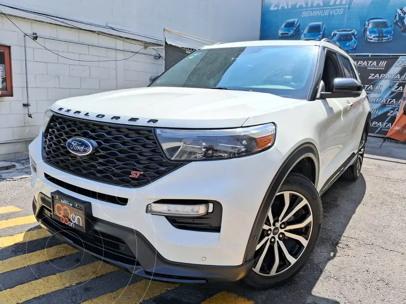 Foto Ford Explorer Limited usado (2022) color Blanco financiado en mensualidades(enganche $235,440 mensualidades desde $18,004)