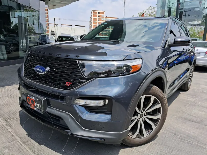 Foto Ford Explorer XLT usado (2023) color Azul Oscuro financiado en mensualidades(enganche $271,955 mensualidades desde $20,796)