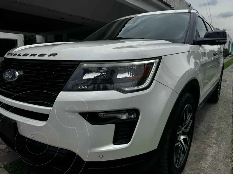 Foto Ford Explorer Sport 4x2 Aut usado (2018) color Blanco precio $418,000