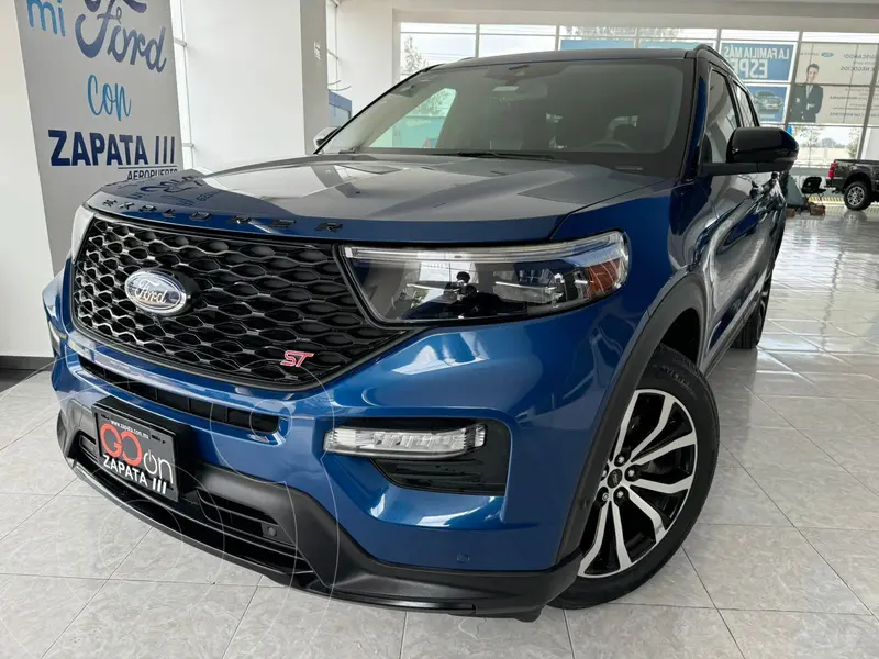 Foto Ford Explorer Platinum 4x4 usado (2020) color Azul financiado en mensualidades(enganche $235,712 mensualidades desde $18,025)