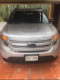 Ford Explorer XLT Piel usado (2015) color Gris precio $299,000