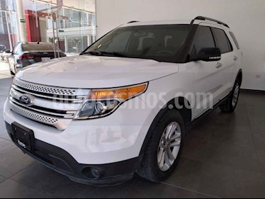 Ford Explorer 5p Limited V6 4x2 doble a/a DVD usado (2013) color Blanco precio $240,000