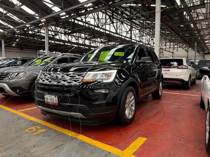 Foto Ford Explorer XLT Piel usado (2019) color Negro Profundo financiado en mensualidades(enganche $97,000 mensualidades desde $8,700)