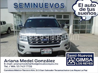 Ford Explorer XLT Piel usado (2016) color Plata precio $380,000
