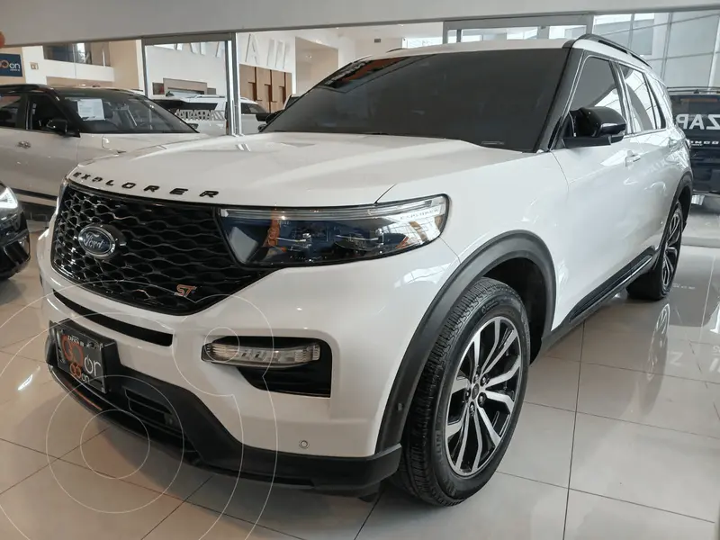 Foto Ford Explorer 2021 usado (2021) color FOR BLANCO METALICO financiado en mensualidades(enganche $185,028 mensualidades desde $14,149)