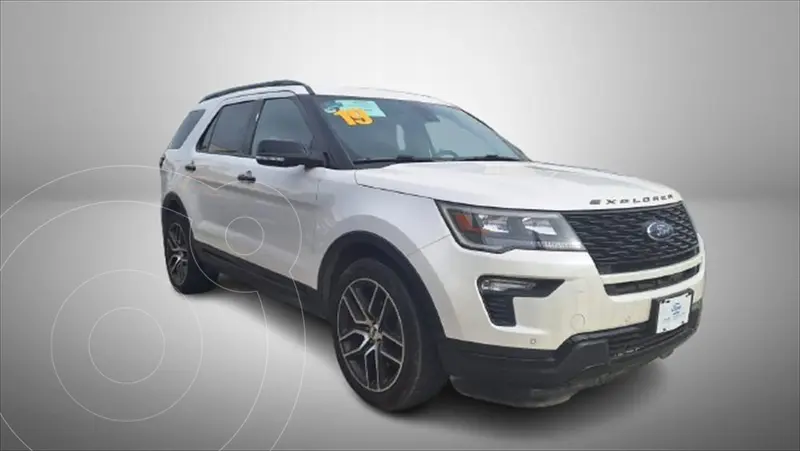Foto Ford Explorer SPORT 4WD 3.5L GTDI usado (2019) color Blanco precio $485,000