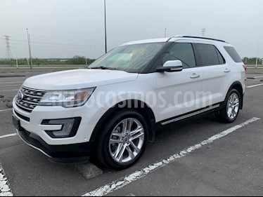 Ford Explorer Limited 4x4 3.6L usado (2017) color Blanco Platinado precio $490,000