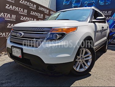 Ford Explorer XLT usado (2015) color Blanco Oxford precio $270,000