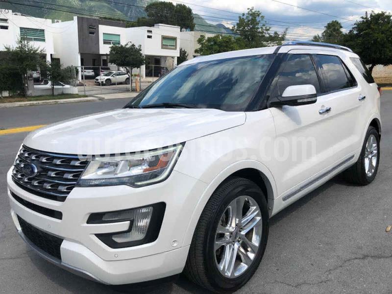 Ford Explorer Limited 4x4 3.6L usado (2016) color Blanco precio $369,000