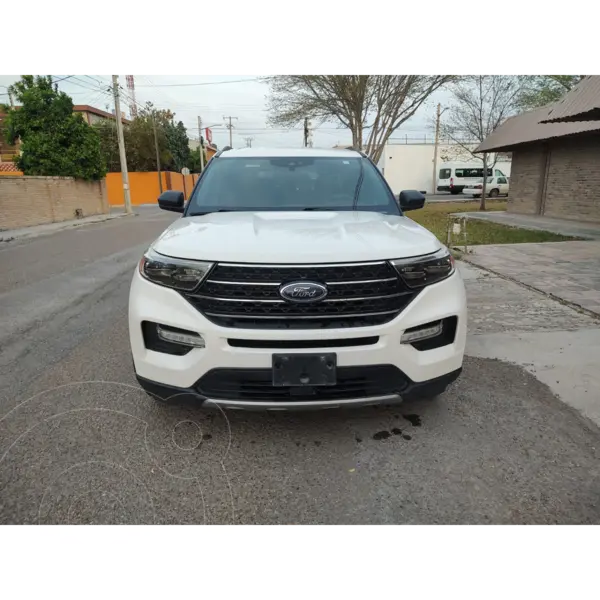 Foto Ford Explorer XLT Piel usado (2020) color Blanco precio $390,000