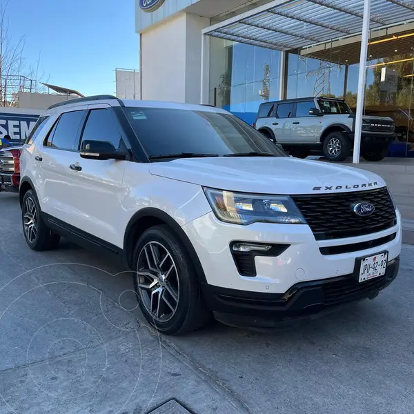 Foto Ford Explorer Sport 4x4 usado (2018) color Blanco Oxford precio $529,000