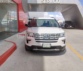 foto Ford Explorer XLT Piel usado (2018) color Blanco precio $485,000