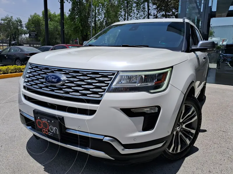 Foto Ford Explorer Platinum 4x4 usado (2018) color Blanco precio $445,000