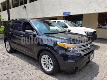 Ford Explorer 5P XLT V6 4X2 TELA BASE 4X2 usado (2011) color Negro precio $229,000