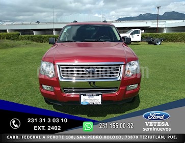 foto Ford Explorer XLT 4x2 4.0L usado (2010) color Rojo precio $149,000