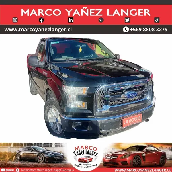 Foto Ford F-150 3.3L XLT 4x4 RC usado (2017) color Gris precio $15.990.000