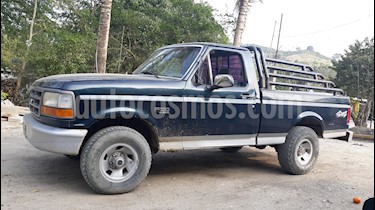 Foto venta Auto usado Ford F-150 Doble Cabina 4x4 V8 (1995) color Verde precio $60,000