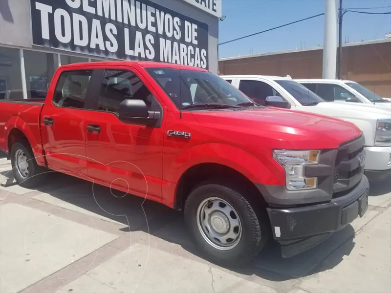 Foto Ford F-150 XL 4x2 3.7L Sup Cab usado (2017) color Rojo financiado en mensualidades(enganche $90,000 mensualidades desde $10,800)