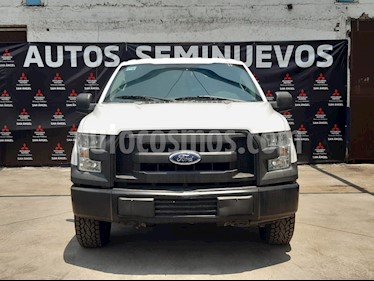 Ford F-150 XL 4x4 5.0L Doble Cabina usado (2015) color Blanco Oxford precio $353,000