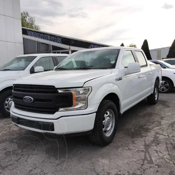 Foto Ford F-150 XL 4x2 3.7L Doble Cabina usado (2019) color Blanco financiado en mensualidades(enganche $108,640 mensualidades desde $11,852)