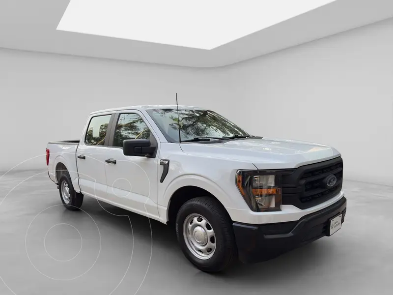 Foto Ford F-150 Doble Cabina 4x2 V6 usado (2023) color Blanco financiado en mensualidades(enganche $177,398 mensualidades desde $16,174)