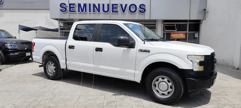 Foto Ford F-150 Doble Cabina 4x2 V6 usado (2017) color Blanco Oxford financiado en mensualidades(enganche $114,865 mensualidades desde $14,460)